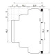 Термореле ETI 002471847 TER-3H (-15...+45) AC/DC 24-240 AC/DC (1x16A AC1)