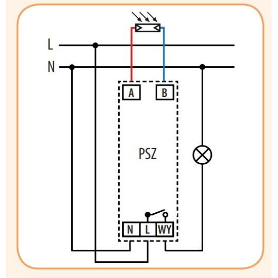 Сутінкове реле ETI 002471103 PZS 230V (1x16A AC1)