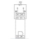 Термореле ETI 002471802 TER-3 С (+30...+70) 24-240 AC/DC (1x16A AC1)
