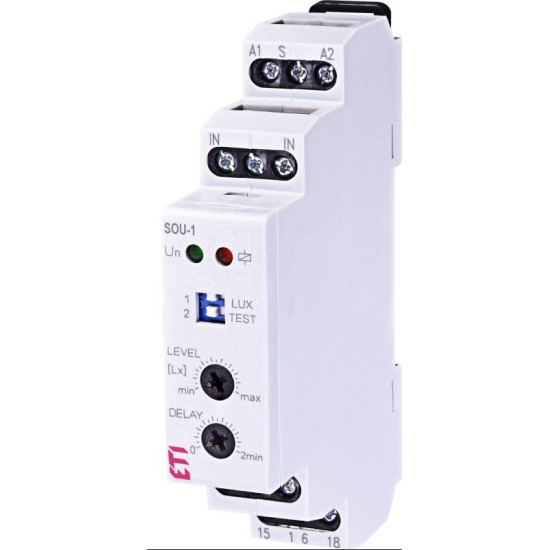 Сутінкове реле ETI 002470011 SOU-1 230V AC (1x16A AC1)