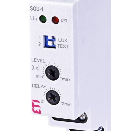 Сутінкове реле ETI 002470018 SOU-1 UNI 12-240 AC/DC (1x16A AC1)
