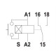 Сутінкове реле ETI 002470018 SOU-1 UNI 12-240 AC/DC (1x16A AC1)