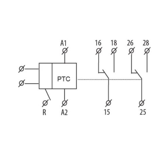 Багатофункціональне цифрове термореле ETI 002471824 TER-9 230V (2x16A AC1)