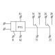 Багатофункціональне цифрове термореле ETI 002471803 TER-9 24V AC/DC (2x16A AC1)