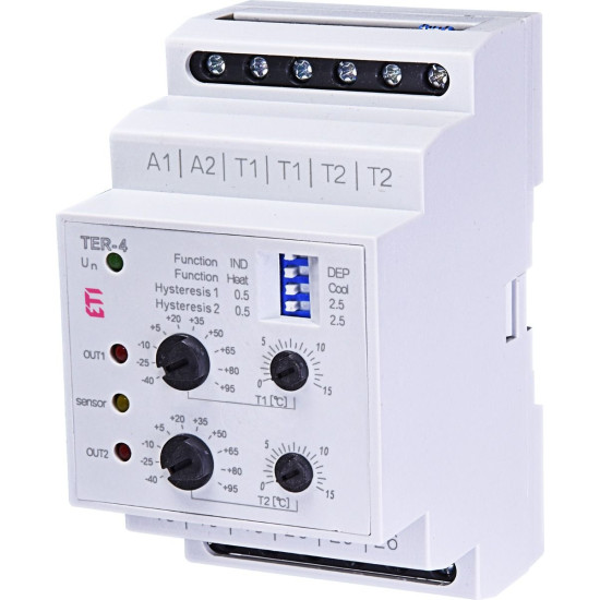 Термореле ETI 002471814 TER-4 230V (2x16A AC1)