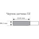 Термодатчик ETI 002471809 TZ-0 (-40...+125)