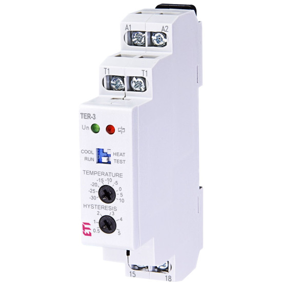 Термореле ETI 002471847 TER-3H (-15...+45) AC/DC 24-240 AC/DC (1x16A AC1)