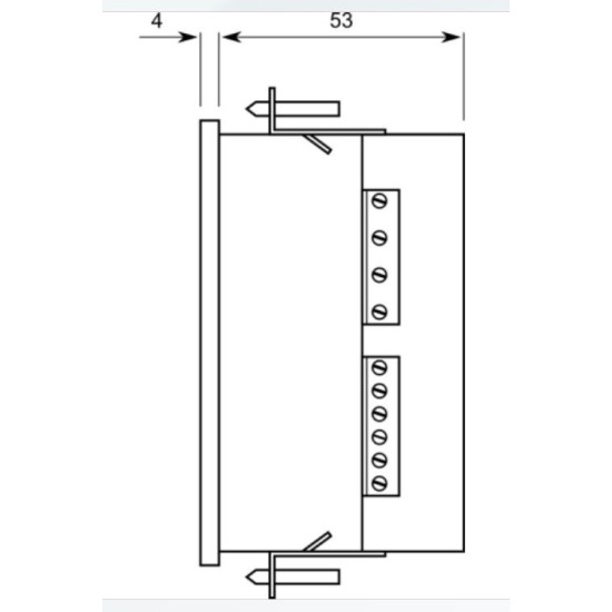 Трифазний аналізатор мережі ETI 004656910 ENA33LCD (96x96мм 230V AC)