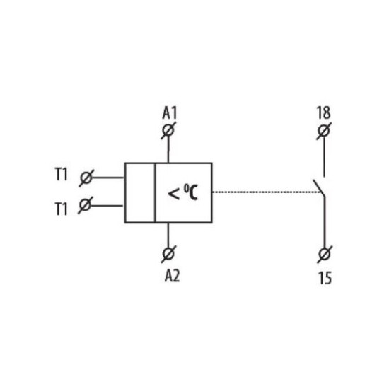 Термореле ETI 002471801 TER-3 А (-30...+10) 24-240 AC/DC (1x16A AC1)