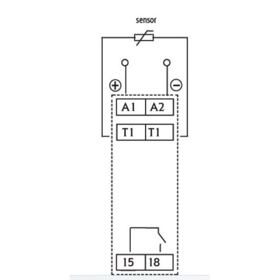 Термореле ETI 002471801 TER-3 А (-30...+10) 24-240 AC/DC (1x16A AC1)