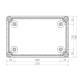 Пластикова розподільна коробка ETI 001102500 SB-32 (270x180x170) IP66