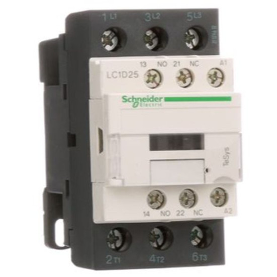 Контактор Schneider Electric TeSys 3Р, 25A, НВ+НЗ