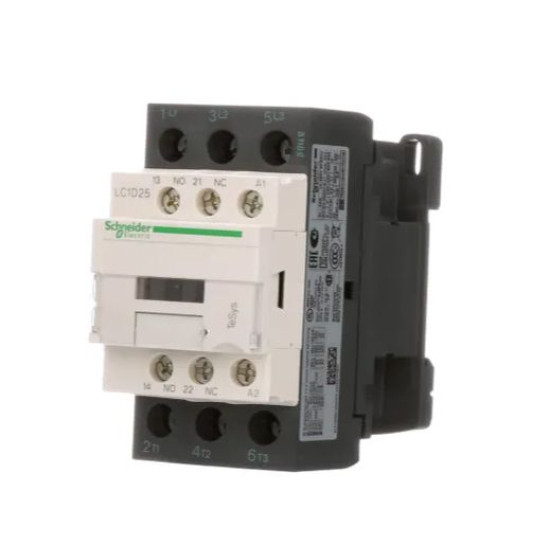 Контактор Schneider Electric TeSys 3Р, 25A, НВ+НЗ