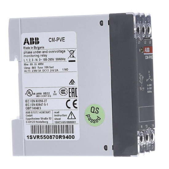 Реле контролю фаз CM-PVE ABB