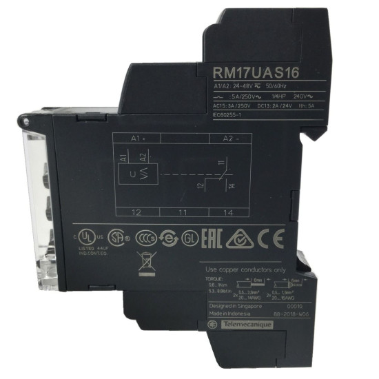 Реле напруги Schneider Electric RM17UAS16 20-80В