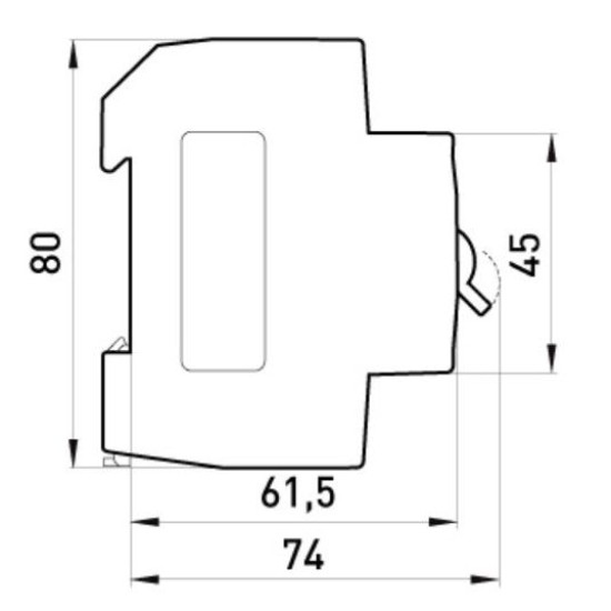 Модульний автоматичний вимикач E.NEXT e.mcb.stand.45.1.C50