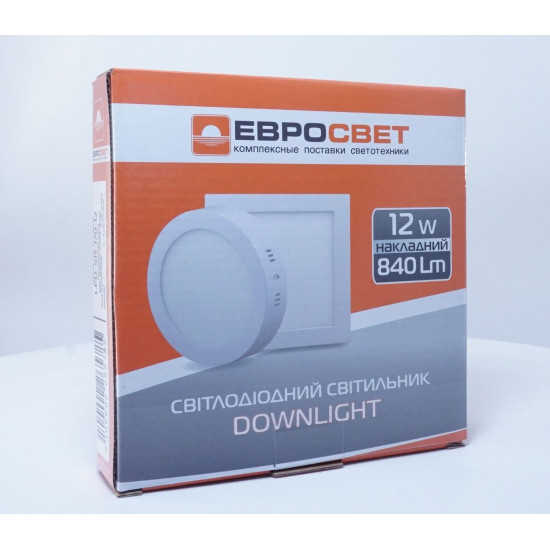 Світильник Євросвітло LED-SR-170-12 12Вт 4200К