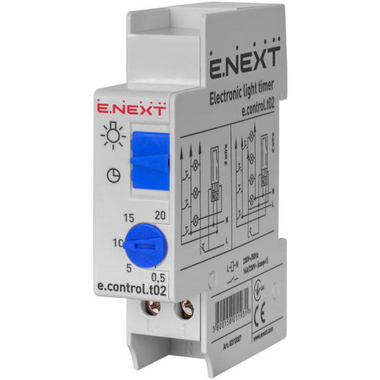 Реле сходове e.control.t02, E-Next