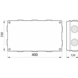 Коробка розподільна E.Next e.db.pro.400.350.120 (p016011)