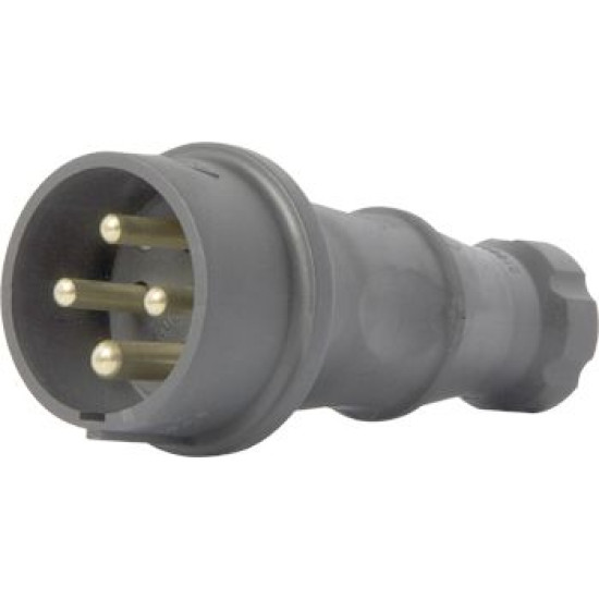 Трифазна вилка E.Next e.plug.rubber.070.32 (4P) 32А