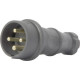 Трифазна вилка E.Next e.plug.rubber.070.32 (4P) 32А