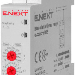 Реле часу запуску зірка-трикутник e.control.t18, E-Next