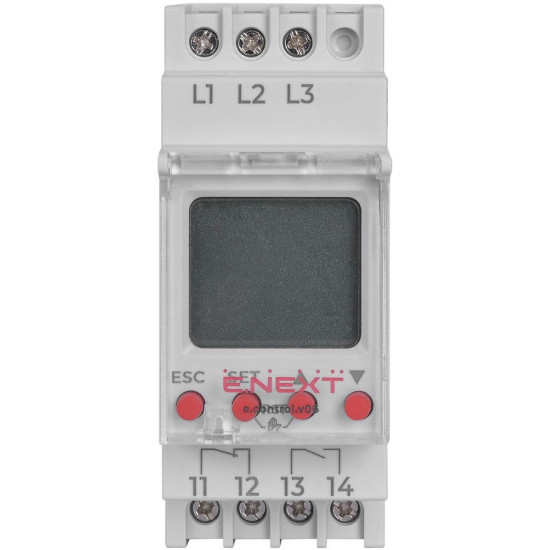 Реле контролю фаз E.Next e.control.v06