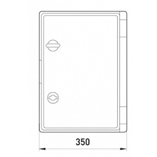 Бокс ударостійкий Enext e.plbox.350.500.195.tr