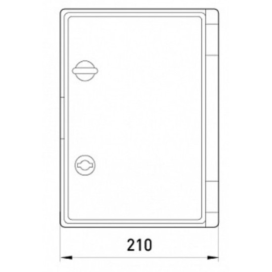 Бокс ударостійкий Enext e.plbox.210.280.130.tr