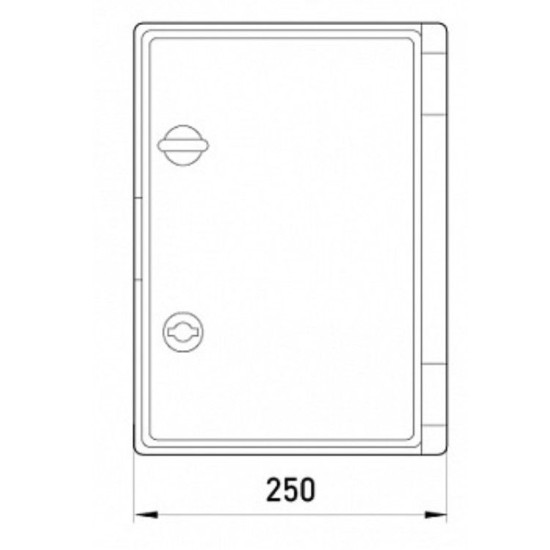 Бокс міцний Enext e.plbox.250.330.130.blank