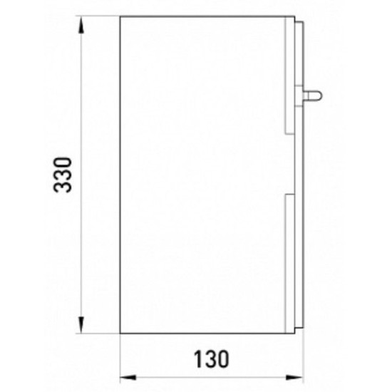 Бокс міцний Enext e.plbox.250.330.130.blank