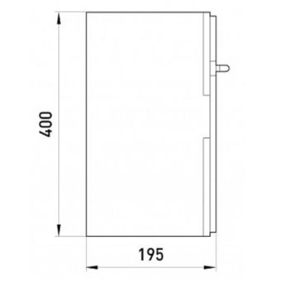 Бокс ударостійкий Enext e.plbox.300.400.195.blank