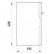 Бокс ударостійкий Enext e.plbox.300.400.195.blank