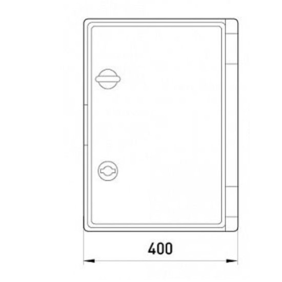 Бокс міцний Enext e.plbox.400.500.175.blank