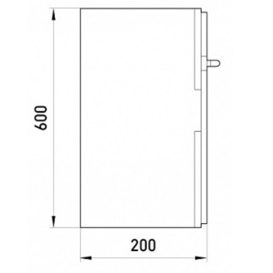 Бокс ударостійкий Enext e.plbox.400.600.200.tr