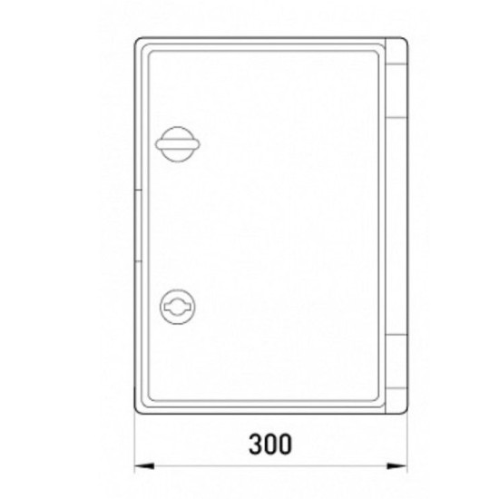 Бокс ударостійкий Enext e.plbox.300.400.195.tr