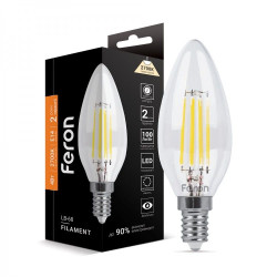 Лампа LED LB-68 Feron 4Вт E14 2700K