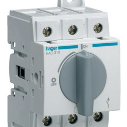 Рубильник Hager HAC310 3P 100А