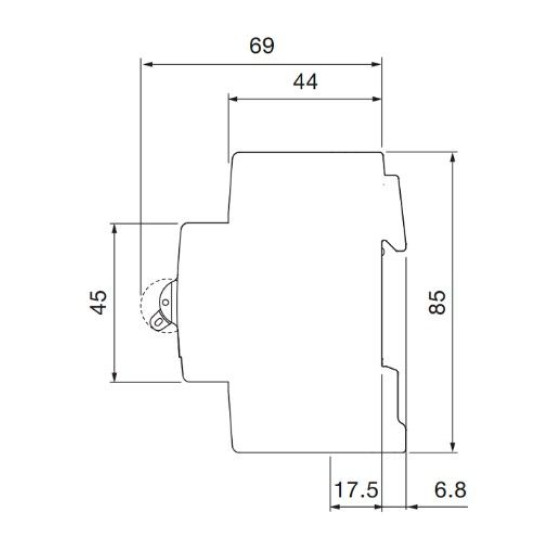 Автомат електричний ABB SH202-C10 типу C 10А