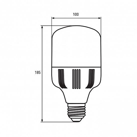 Лампа LED Eurolamp високопотужна 30Вт E27 4000K
