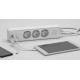 Подовжувач Schneider Electric ST945U3W на 5 гнізд та 2хUSB (3м) білий
