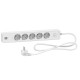 Подовжувач Schneider Electric ST945U1W на 5 гнізд та 2хUSB (1,5м) білий