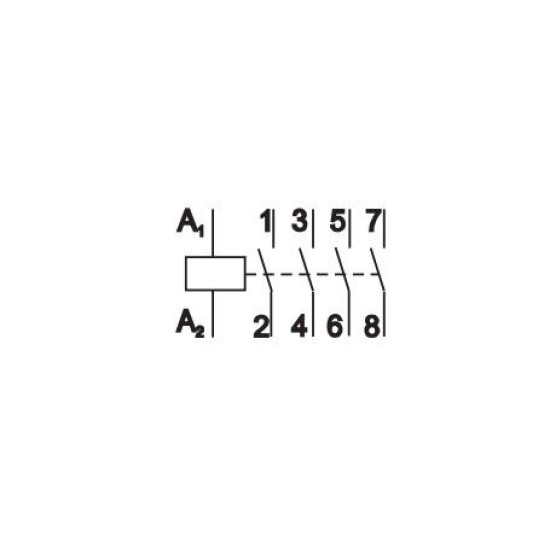 Контактор ETI 002463410 R 40-40 230V AC 40A (AC1)