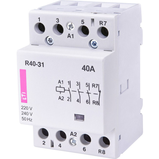 Контактор ETI 002463420 R 40-31 230V AC 40A (AC1)