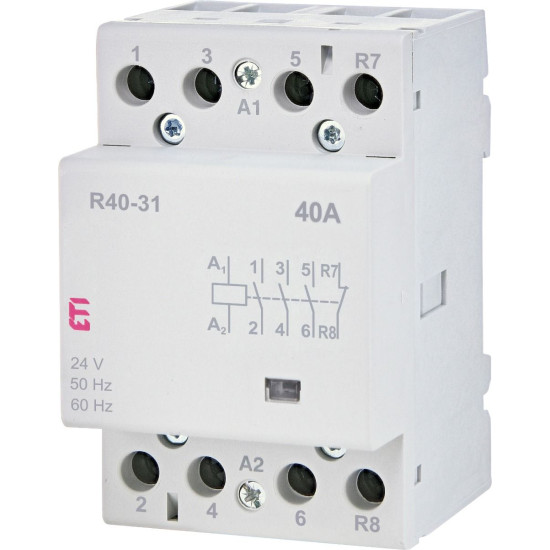Контактор ETI 002463421 R 40-31 24V AC 40A (AC1)