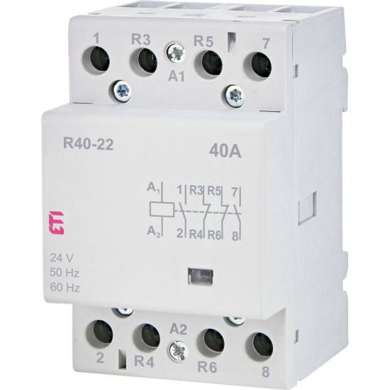 Контактор ETI 002463431 R 40-22 24V AC 40A (AC1)