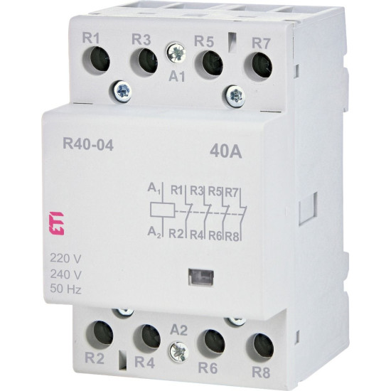 Контактор ETI 002463440 R 40-04 230V AC 40A (AC1)