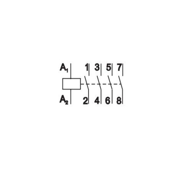Контактор ETI 002463450 R 63-40 230V AC 63A (AC1)