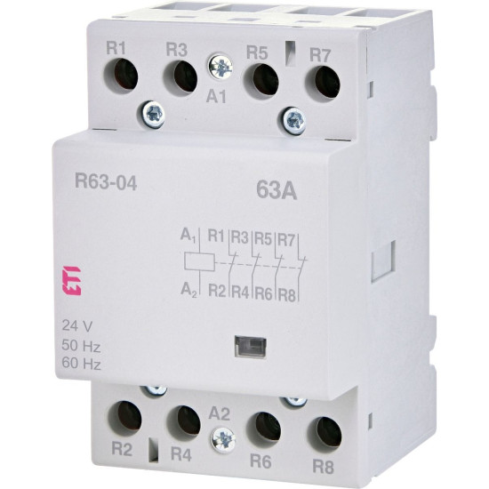 Контактор ETI 002463481 R 63-04 24V AC 63A (AC1)
