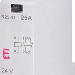 Контактор ETI 002463503 R 25-11 24V AC 25A (AC1)